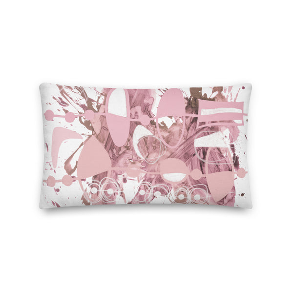 Premium pillow "Rose Bouquet - 3"