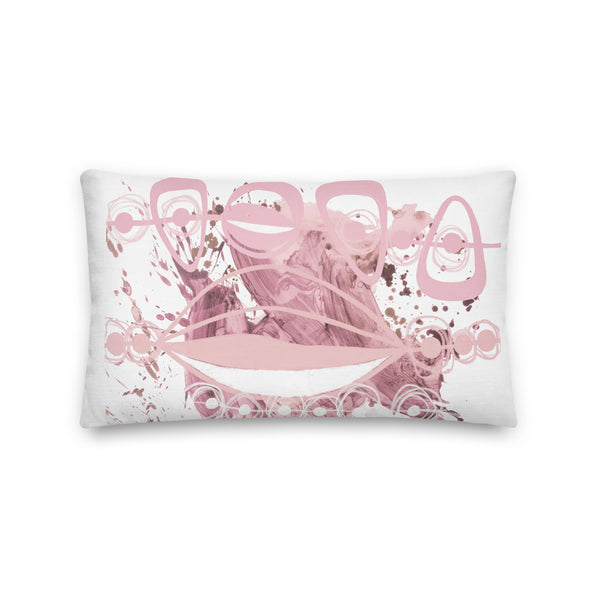 Premium pillow "Rose Bouquet - 4"