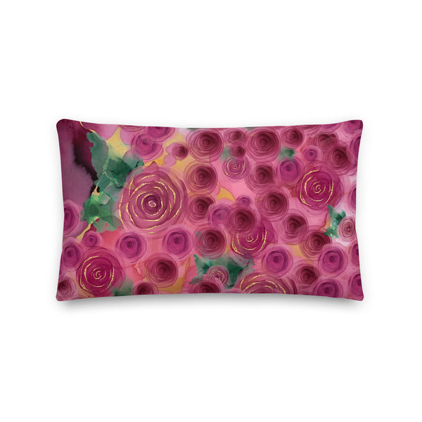 Premium Pillow "Just Roses"
