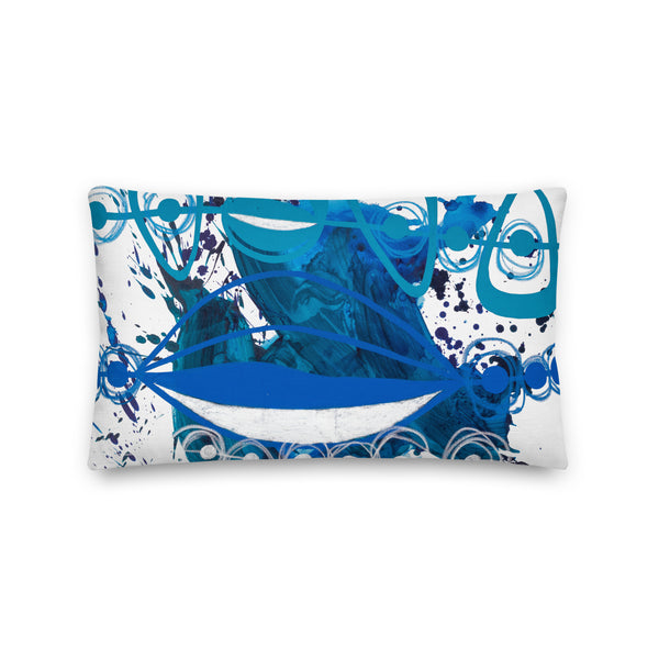 Premium Pillow "Blue - 4"