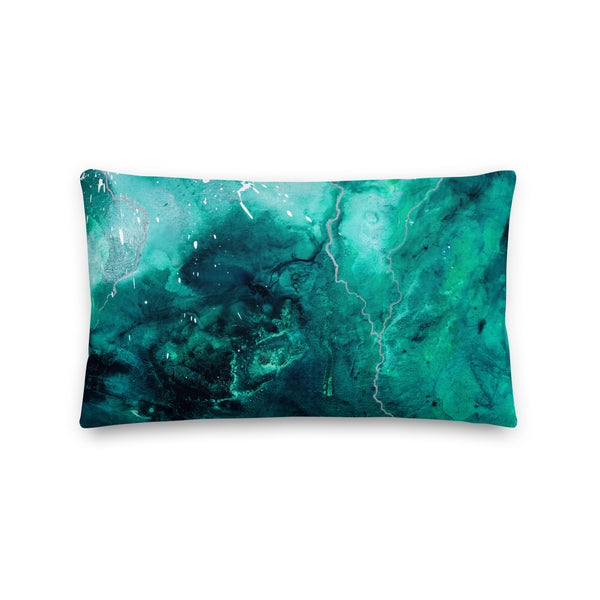 Premium Pillow "Aquatic 2 - 4 Emerald"