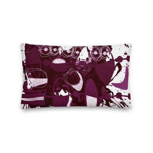 Premium Pillow "Aubergine 3"