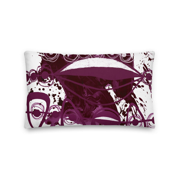 Premium Pillow "Aubergine 4"
