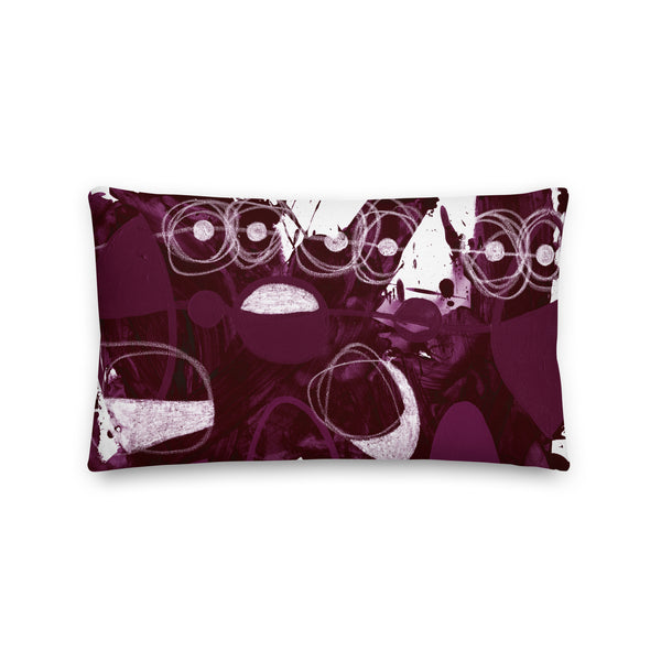 Premium Pillow "Aubergine 3"