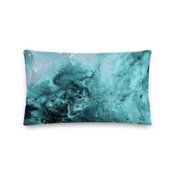 Premium Pillow "Aquatic 2 - 4 Light Aqua"