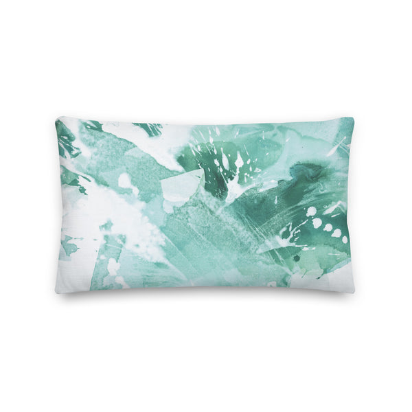 Premium Pillow "Sea Glass Green"