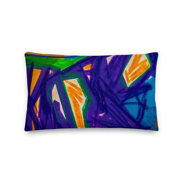 Premium Pillow "A Vibrant Life 2-b"