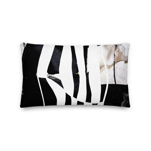 Premium Pillow - "Modern Black & White 2 - 3"