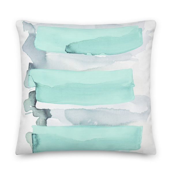Premium Pillow "Sea Glass - 1 Laguna"