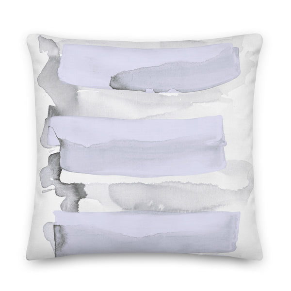 Premium Pillow "Sea Glass - 1 Lilac"