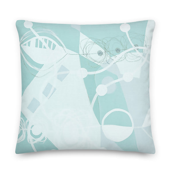 Premium Pillow - "Modern - Laguna -2"