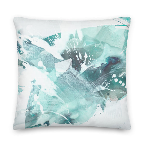 Premium Pillow "Aquatic -2- Sea Glass"