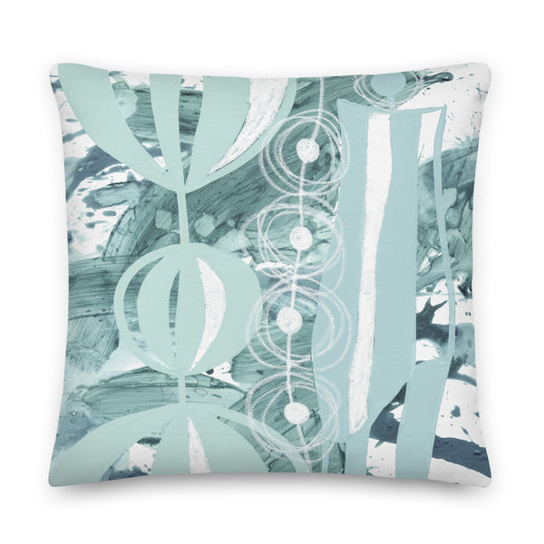 Premium Pillow "Light Seafoam - 2"