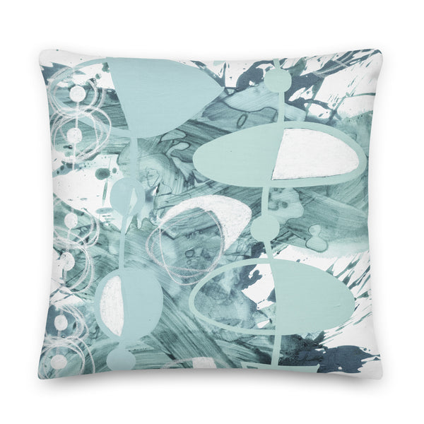 Premium Pillow "Light Seafoam - 3"