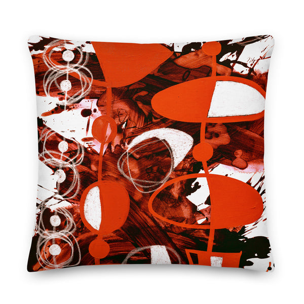 Premium pillow "Terra Cotta - 3"