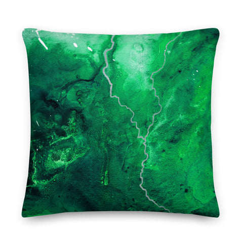 Premium Pillow  "Green Energy 4"
