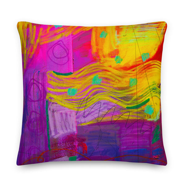 Premium Pillow "Vibrant - 2"