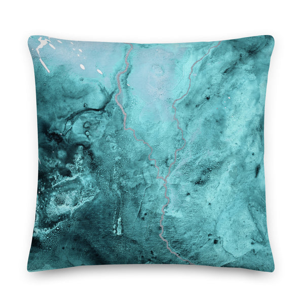Premium Pillow "Aquatic 2 - 4 Light Aqua"
