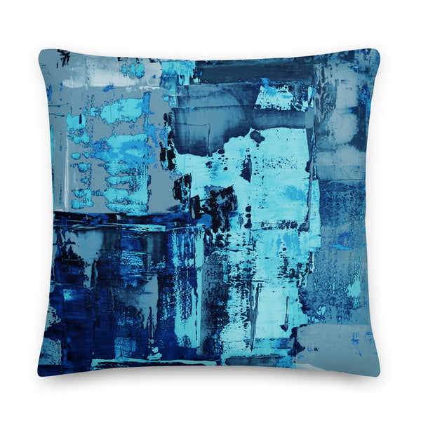 Premium Pillow "Blue 4"