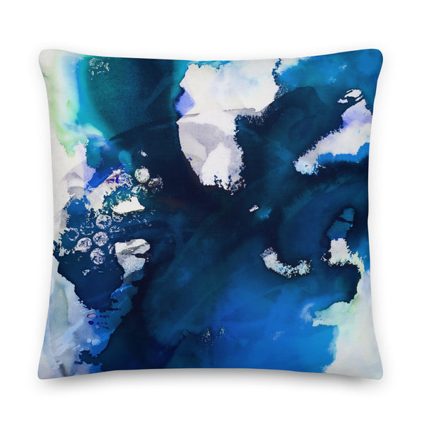 Premium Pillow "Tropical Waters - Nautical"