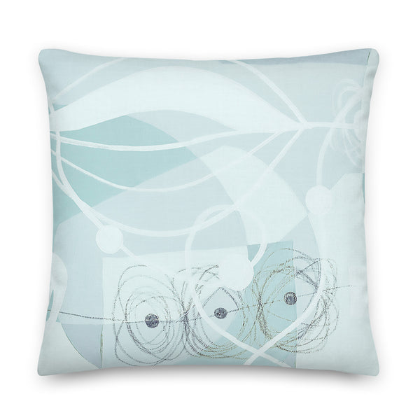Premium Pillow - "Modern - Laguna -1"
