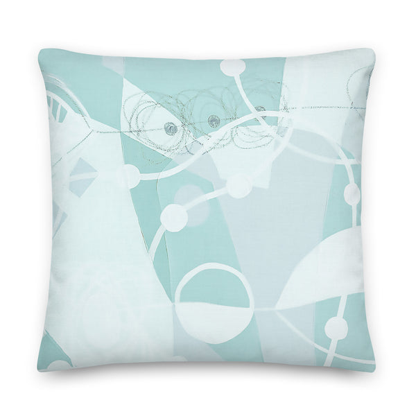 Premium Pillow - "Modern - Laguna -2"