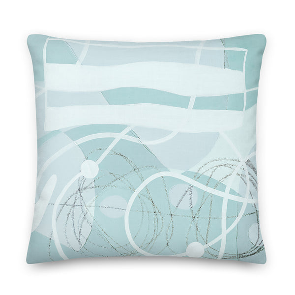 Premium Pillow - "Modern - Laguna - 4"