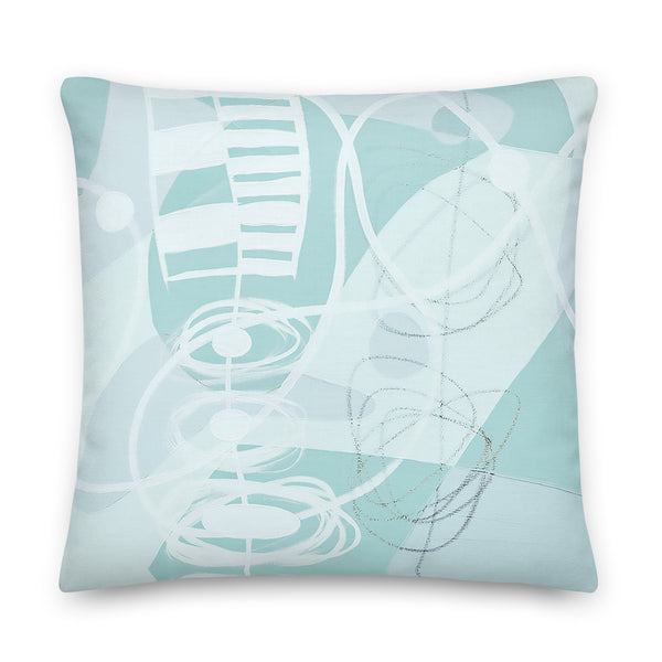Premium Pillow - "Modern - Laguna - 3"