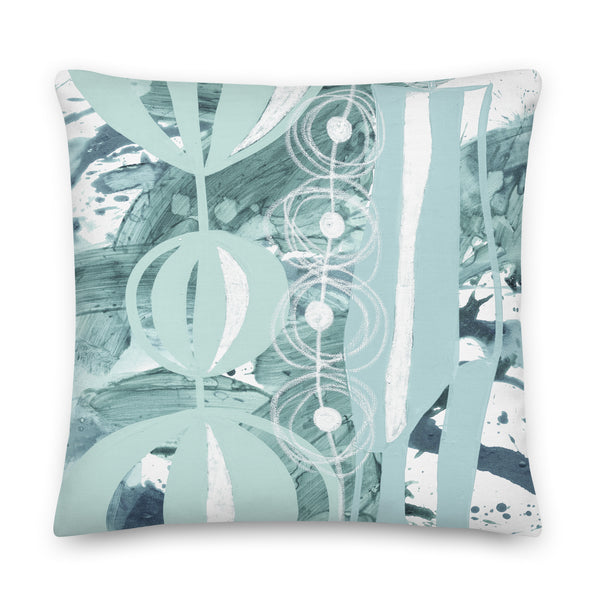 Premium Pillow "Light Seafoam - 2"