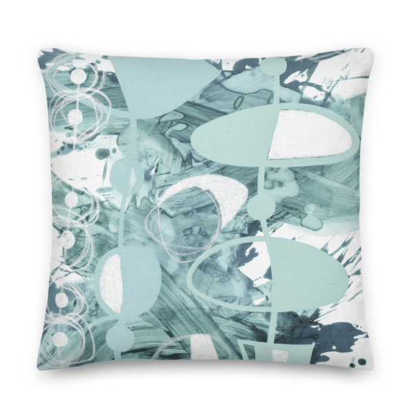 Premium Pillow "Light Seafoam - 3"