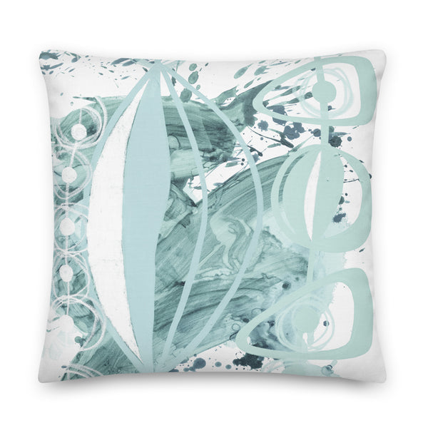 Premium Pillow "Light Seafoam - 4"