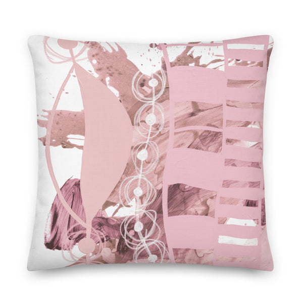 Premium pillow "Rose Bouquet - 1"