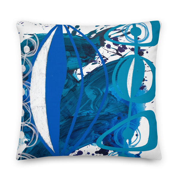 Premium Pillow "Blue - 4"