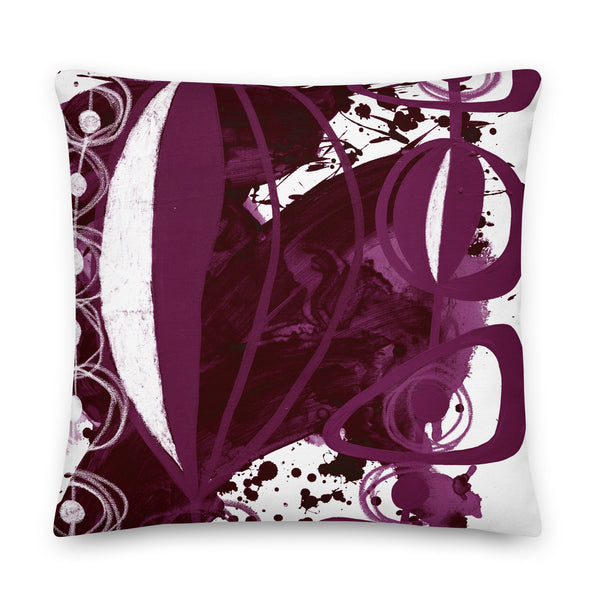 Premium Pillow "Aubergine 4"