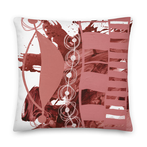 Premium Pillow "Blush Roses 1"