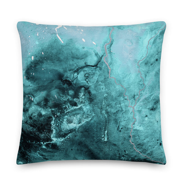 Premium Pillow "Aquatic 2 - 4 Light Aqua"