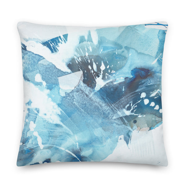 Premium Pillow "Aquatic Blue Waters"