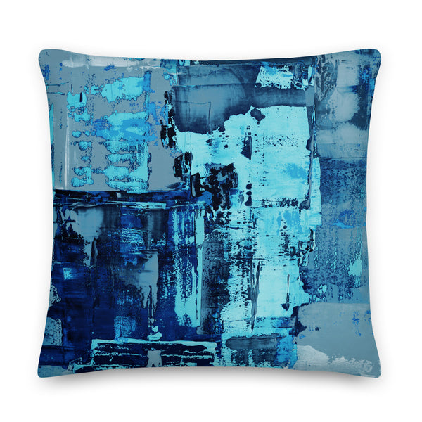 Premium Pillow "Blue 4"