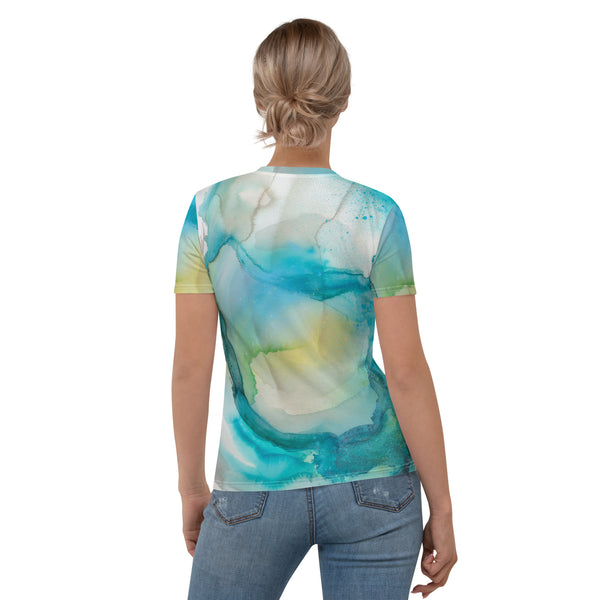 Women's T-shirt "Serenity - Aqua"