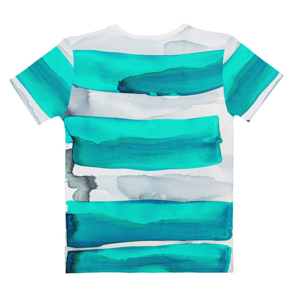 Women's T-shirt "Sea Glass - 1 light aqua"