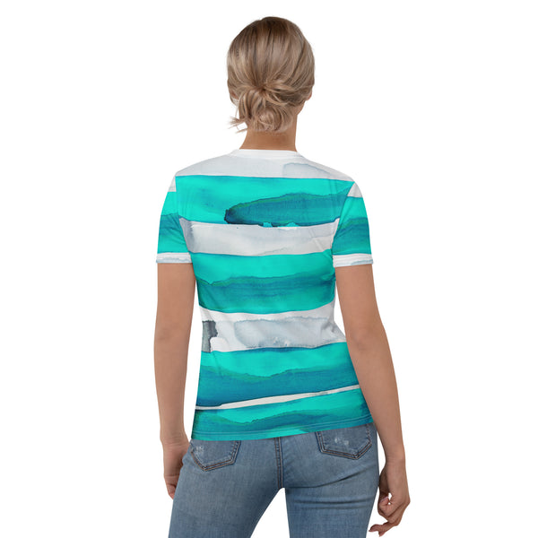 Women's T-shirt "Sea Glass - 1 light aqua"