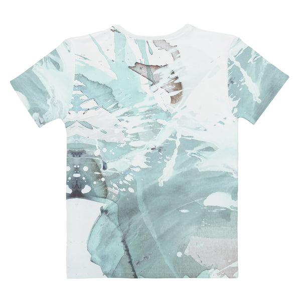 Women's T-shirt "Aquatic -3- Sea Glass - Light Aqua"