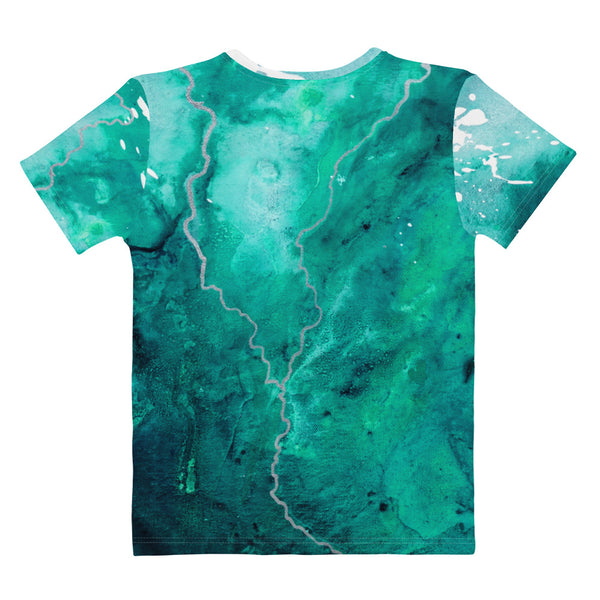 Women's T-shirt "Aquatic 2 - 4 Emerald"