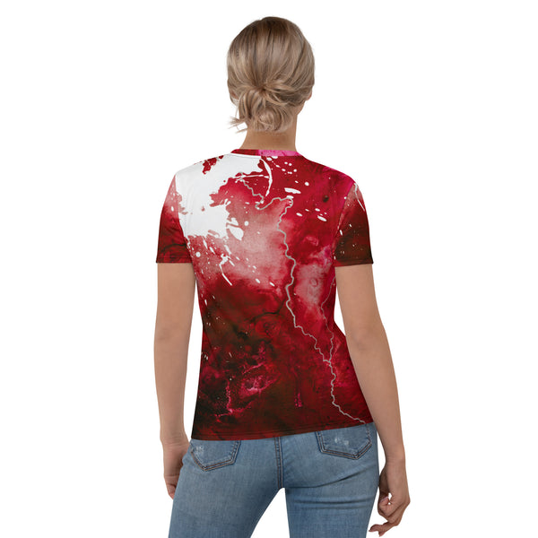 Women's T-shirt "Crimson Sky 4"