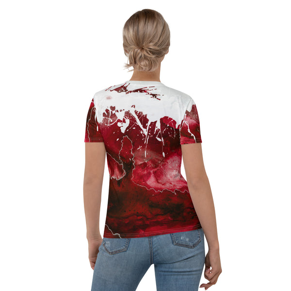 Women's T-shirt "Crimson Sky 3"