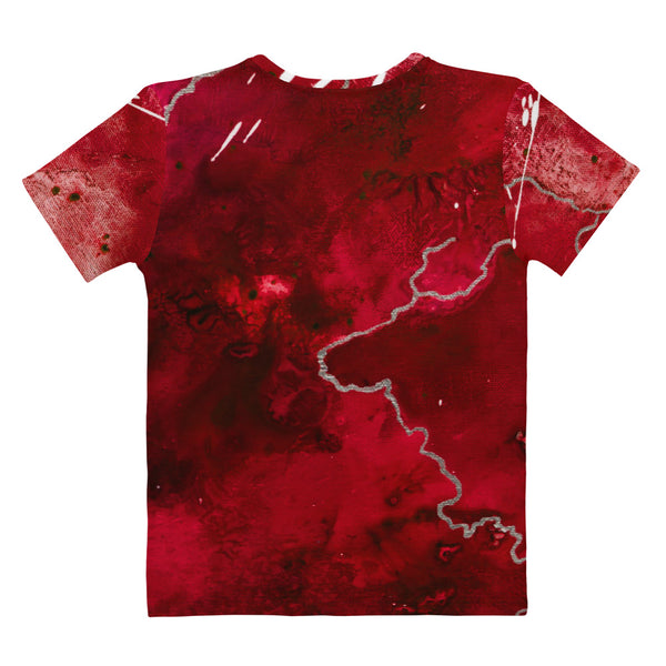 Women's T-shirt "Crimson Sky 1"