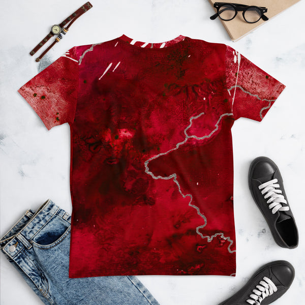 Women's T-shirt "Crimson Sky 1"