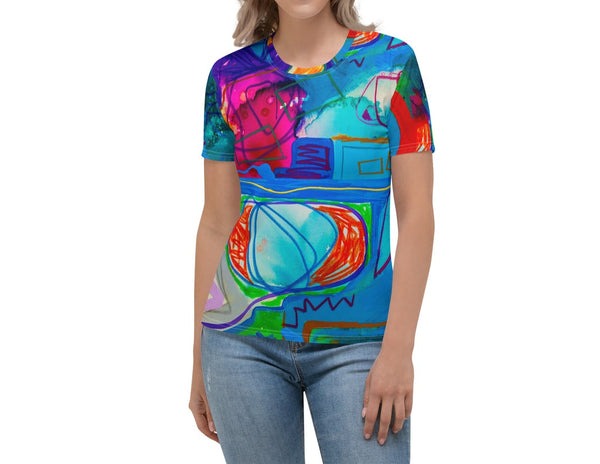 Women's T-shirt  "A Vibrant Life 2"