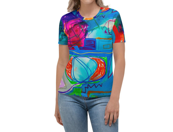 Women's T-shirt  "A Vibrant Life 2"
