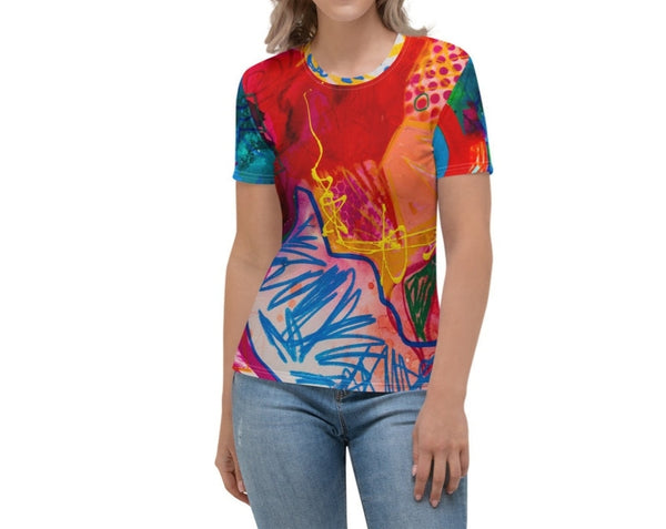 Women's T-shirt  "A Vibrant Life 3"